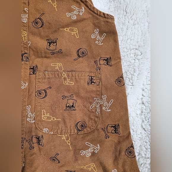 Boys Carhartt Bib Shorts / Size 18 Months - Picture 4 of 5